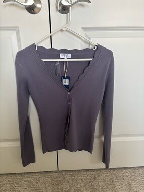 Straitlaced Visby Cardigan, XS, NWT,  Dusty Lavender
